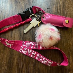 Pink Self Defense Keychains